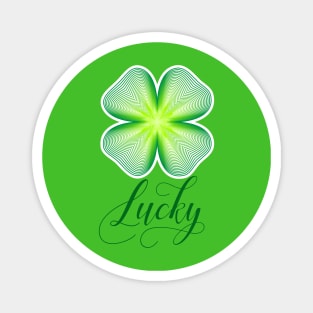 Lucky Clover 02 Magnet